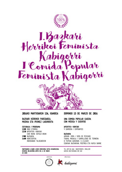 Bazkari feminista-web