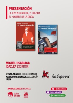 Miguel Usabiaga kartel -web