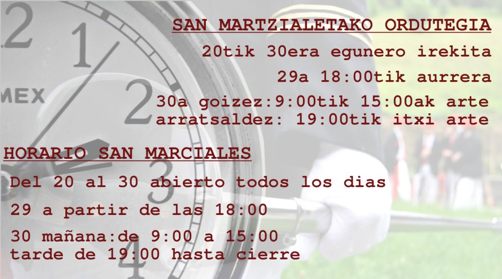 sm horario