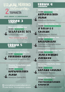 txontxongilo egitaraua